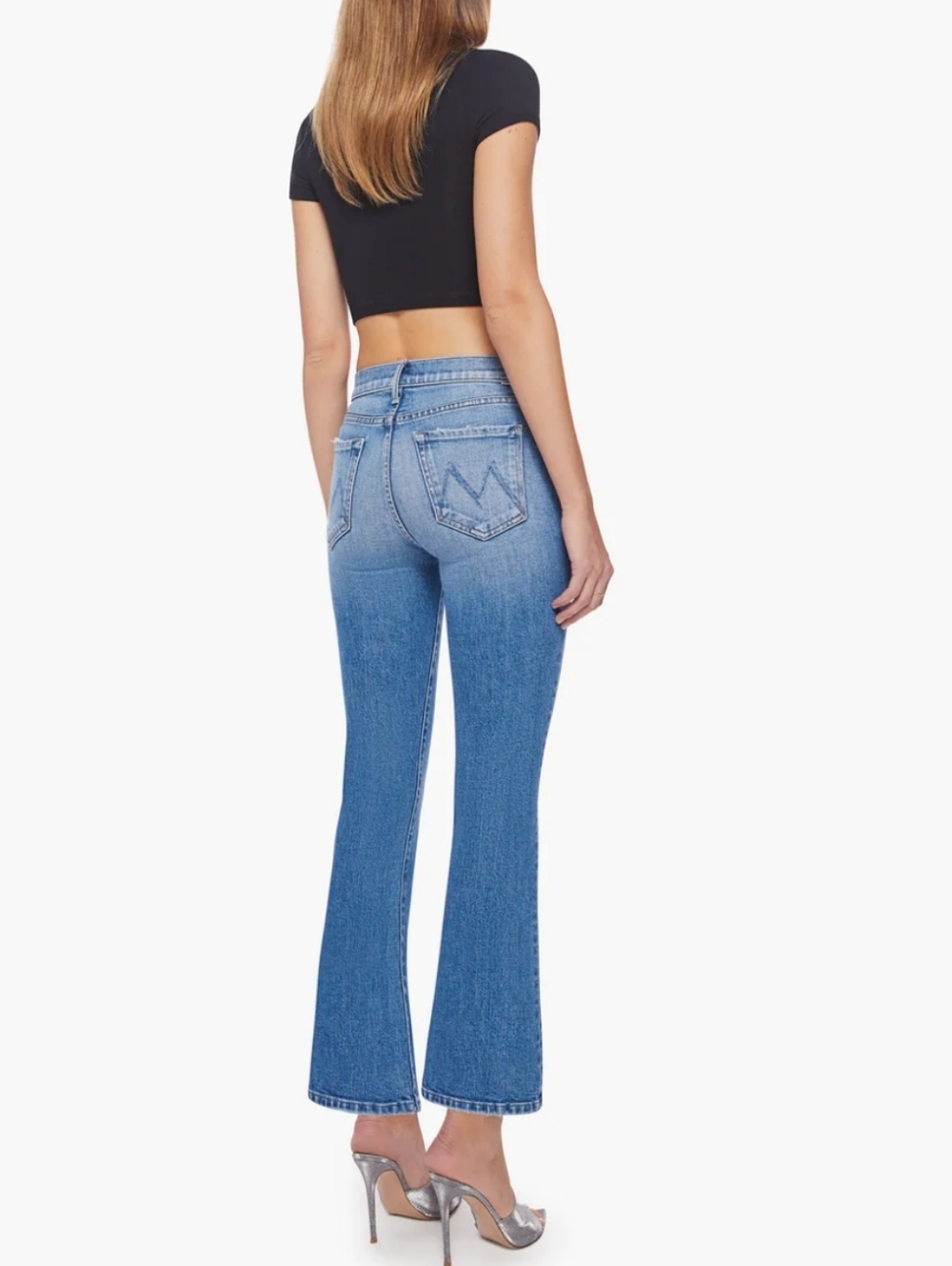 NEW! MOTHER Denim The LOOKER ANKLE High On The Hog Size 27 w 27in inseam